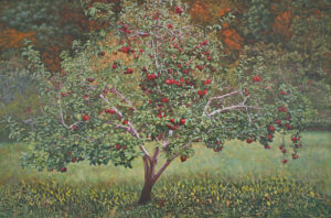 Apple Tree of Life Oil Painting