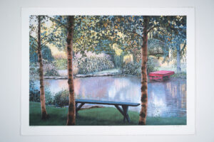 River Birches print