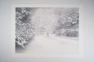 Grandma in the Snow