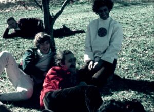 Abbie and Party at Exorcise the Pentagon 1967